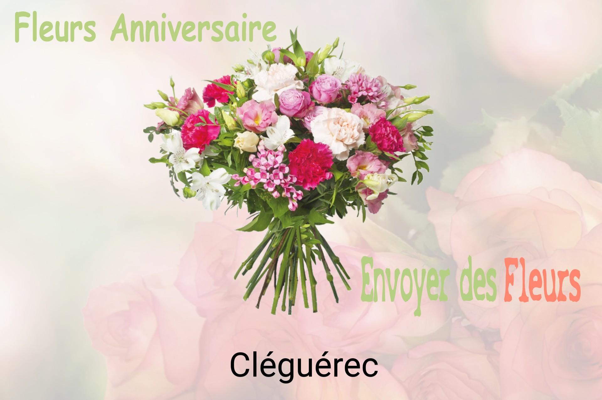 Bouquet de fleurs d’anniversaire livré à Cléguérec